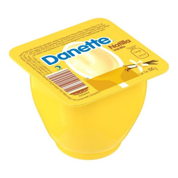 Natilla Danette sabor vainilla 100 g