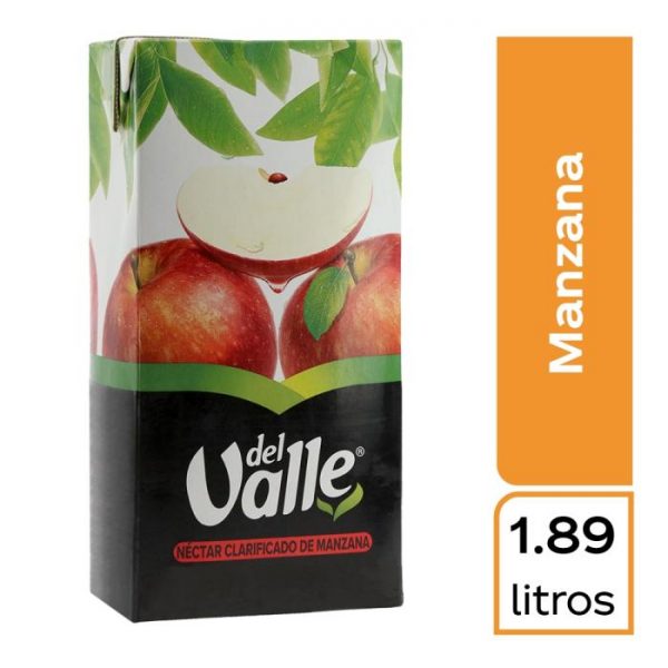 Néctar de manzana Del Valle clarificado 1.89 l