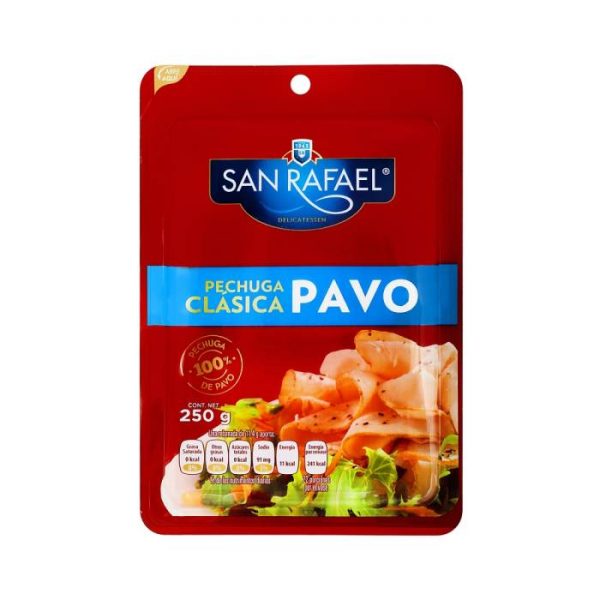 Pechuga de pavo San Rafael clásica 250 g