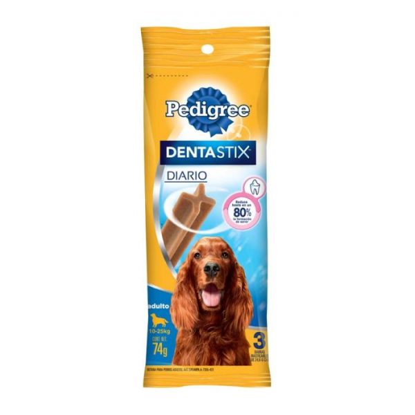 Premios para Perro Pedigree Dentastix 3 Pzas 24.6 g c/u