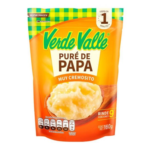 Puré de papa Verde Valle 160 g