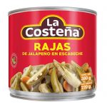 Rajas de jalapeño La Costeña en escabeche 380 g