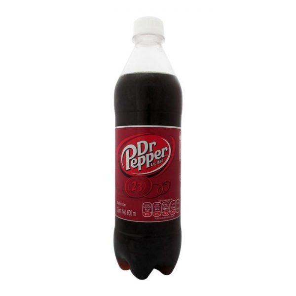 Refresco Dr Pepper botella de 600 ml