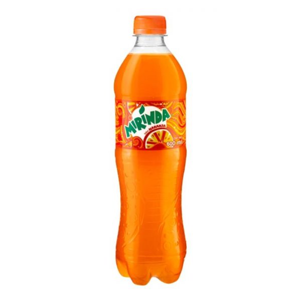 Refresco Mirinda sabor naranja botella de 600 ml