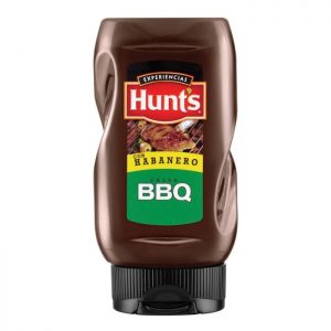 Salsa BBQ Hunts con habanero 350 g