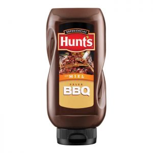 Salsa BBQ Hunts con miel 620 g