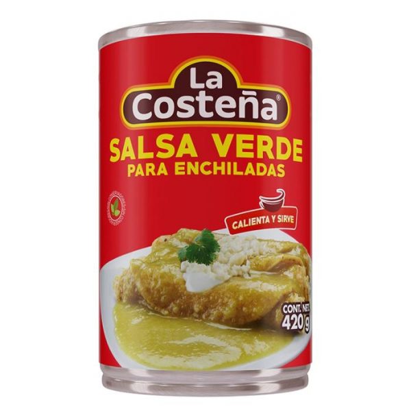 Salsa verde La Costeña para enchiladas 420 g