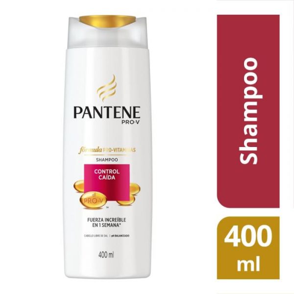 Shampoo Pantene Pro V control caída 400 ml