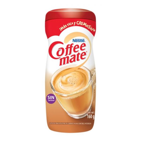 Sustituto de crema para café Coffee Mate en polvo 160 g