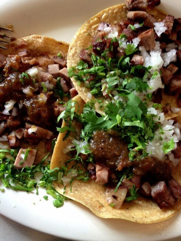 Tacos de suadero por pza