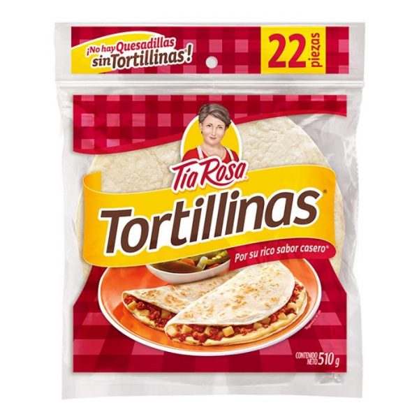 Tortillinas Tía Rosa de harina 22 pzas