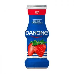 Yoghurt bebible Danone sabor fresa 220 g