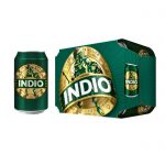 Cerveza oscura Indio 12 latas de 355 ml c/u